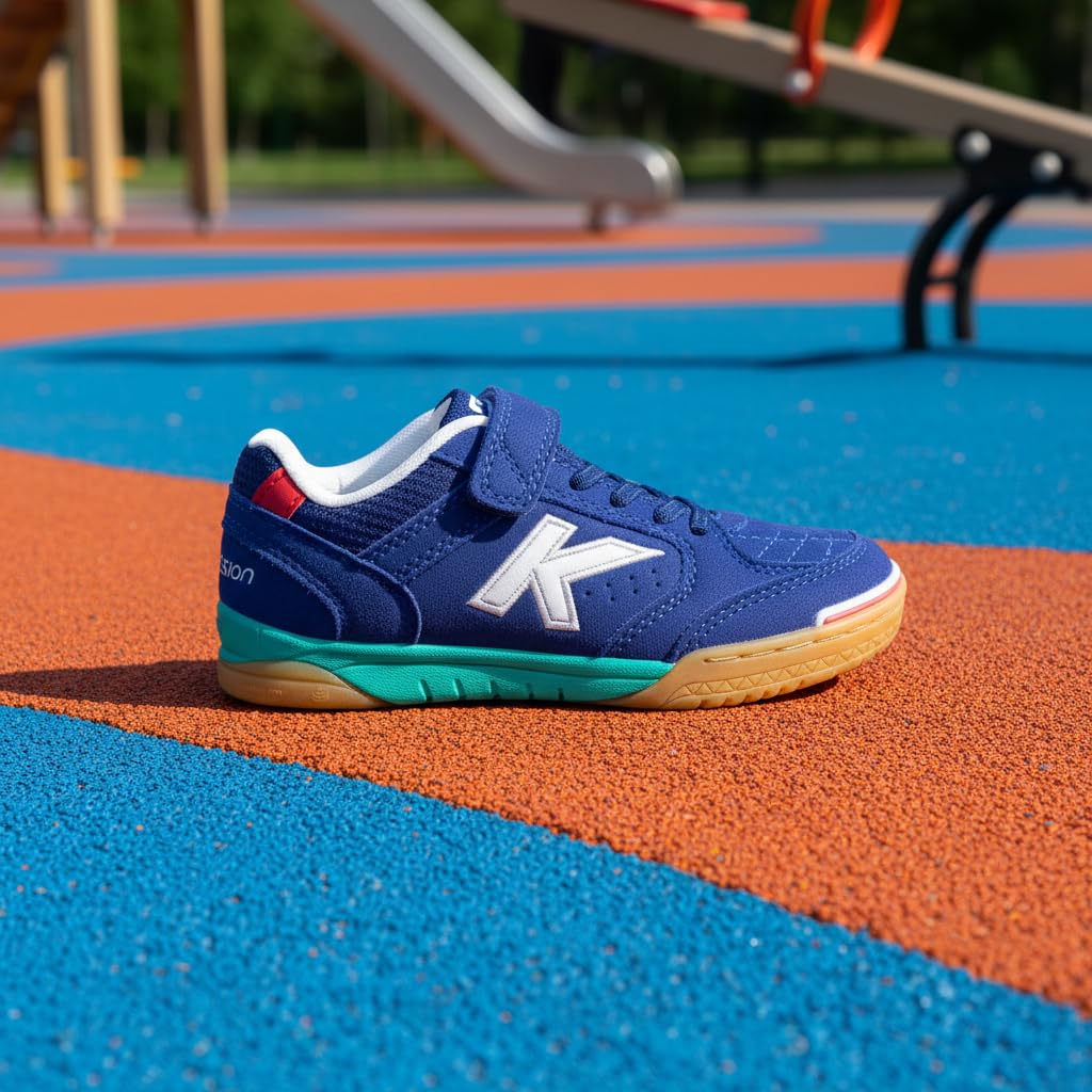 KELME Zapatillas De Fútbol Sala De Niño Precision Elastic Azul