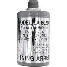 DELTA LA602DC DC Lightning Arrestor, 3-Wire, Nema-4, 1100Vdc, Gray