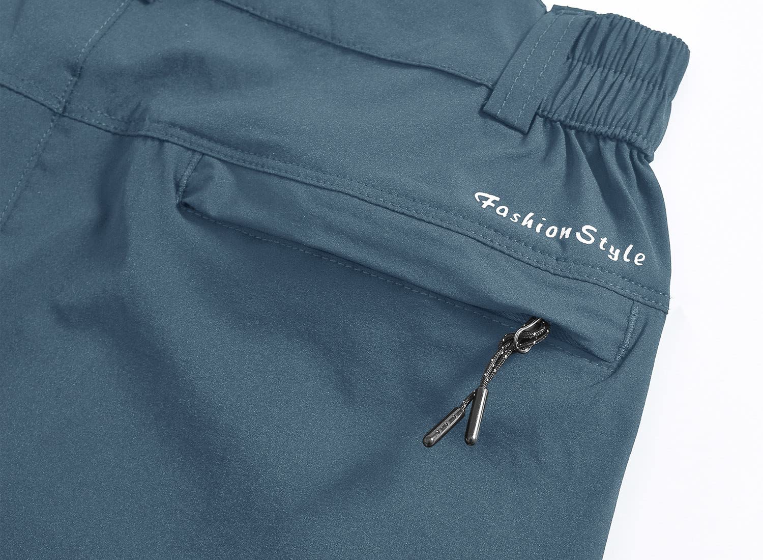 YSENTO Damen Wanderhose Outdoorhose Wasserdicht Schnelltrockend Stretch Trekkinghose Funktionshose mit Reißverschlusstaschen