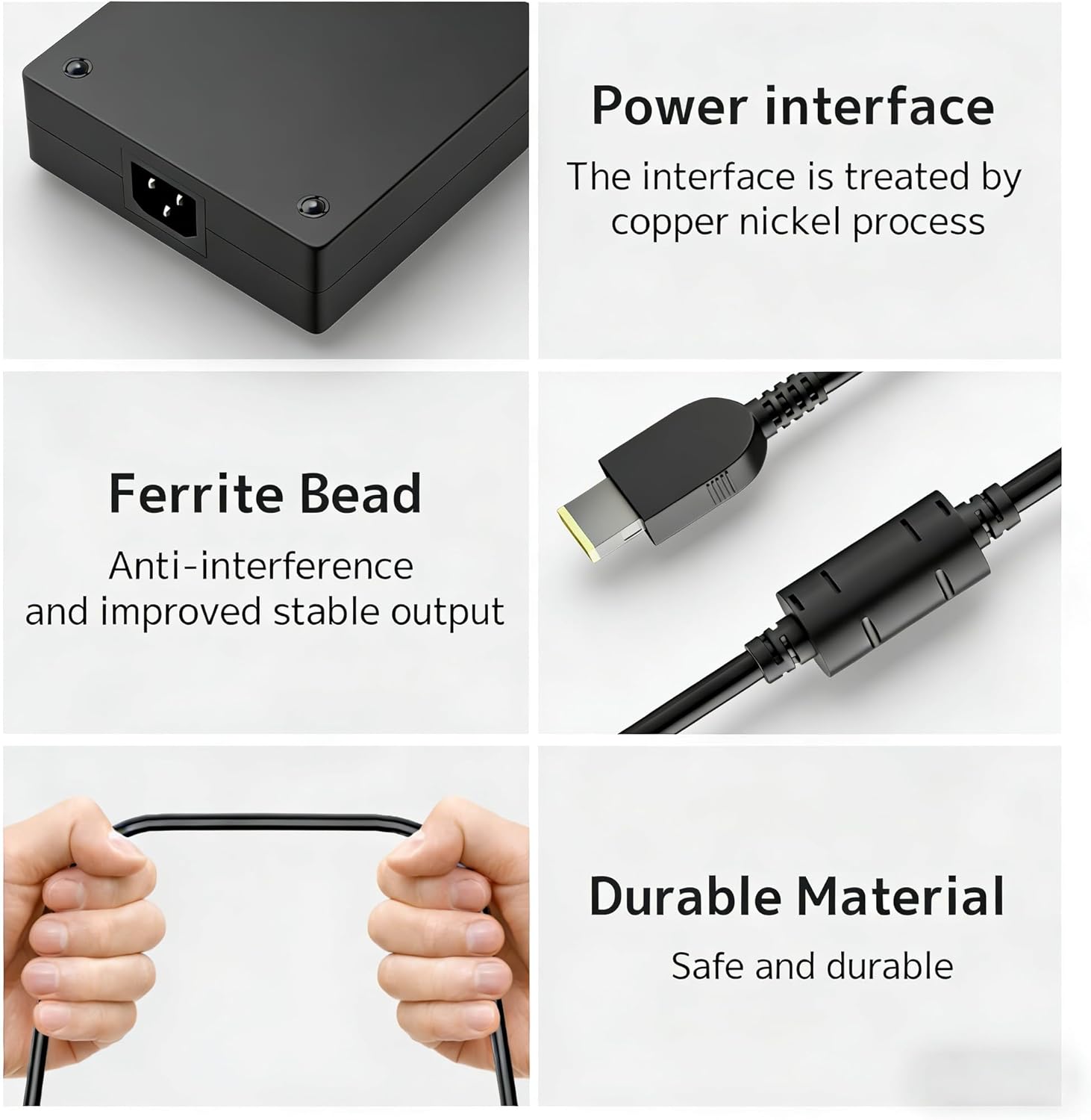 300W AC Adapter Replacement for Lenovo Legion 9i 7 7i 5 5i pro 16IRH8 16IRX9 16IRX8H 16IRX8, 20V 15A Gaming Laptop Charger ADL300SDC3A GX21F23045 ADL300SLC3A SA10R16956 5A10W86289 Power Supply Cord