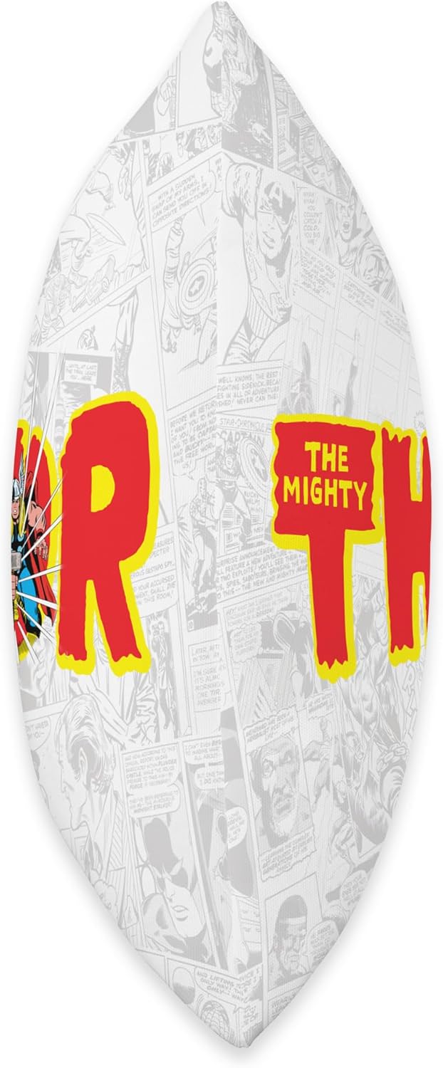 Marvel The Mighty Thor Retro Comic Book Throw Pillow