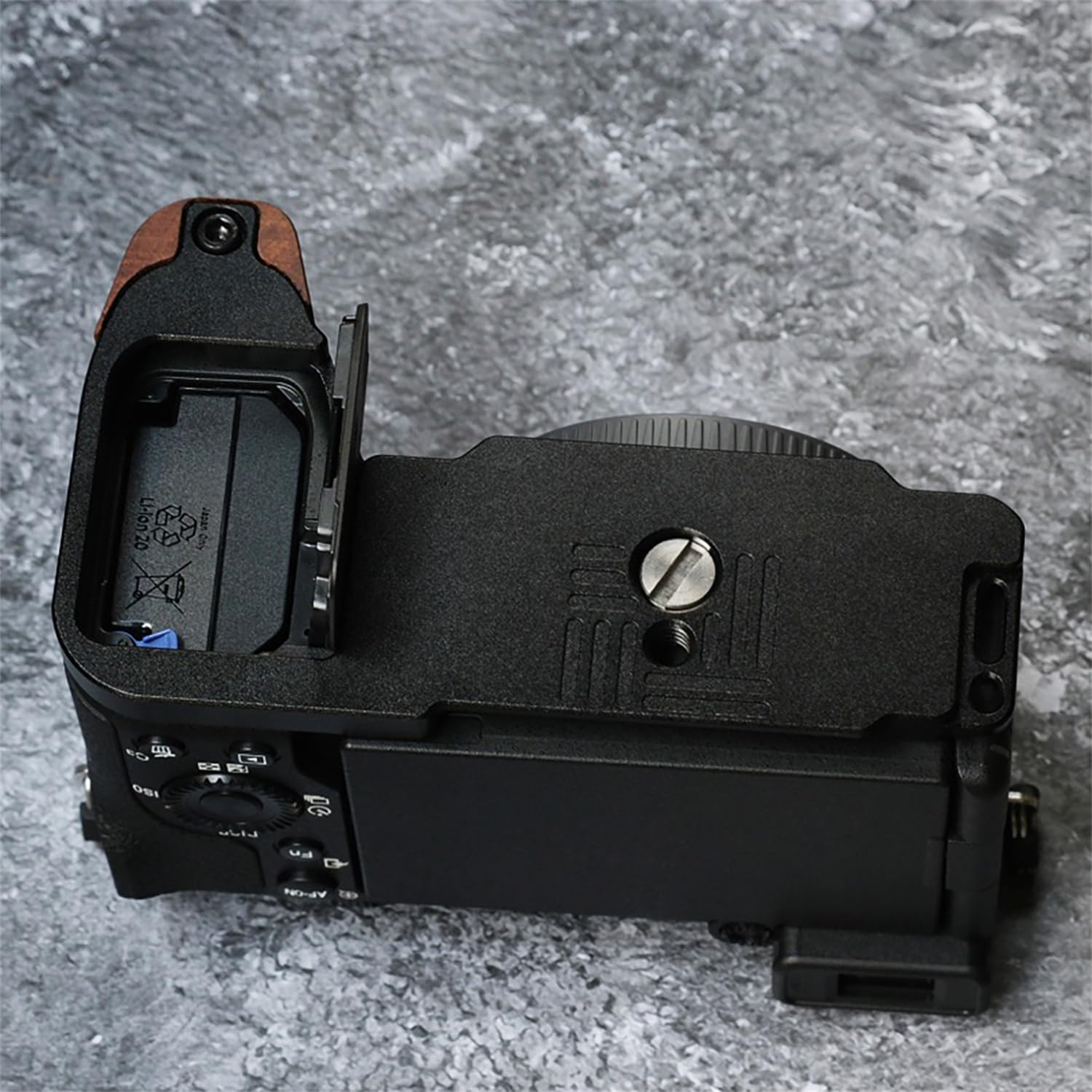 Amazon | sony 用 A6700 用 sony A6700 専用 カメラウッドグリップ