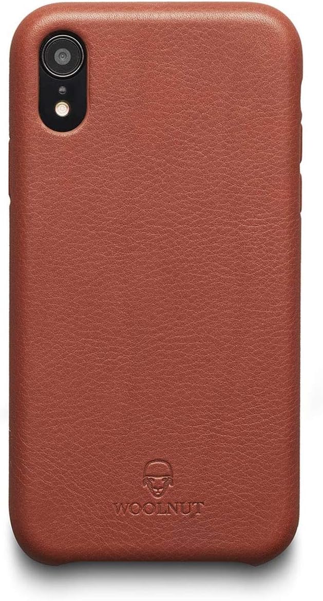 Woolnut iPhone XR Case - Cognac Brown