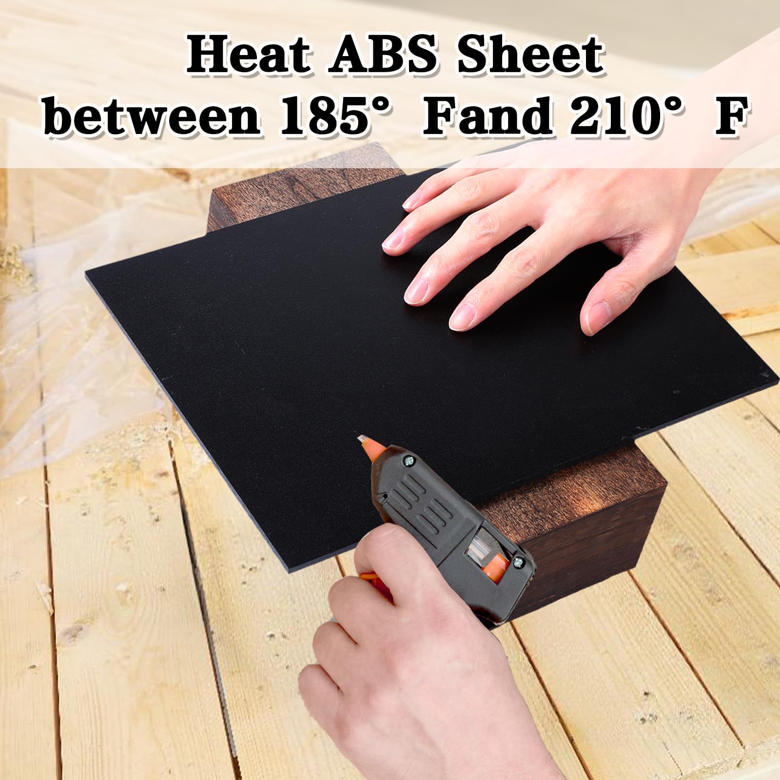 ABS Plastic Sheets - 2 Pack for Crafts & DIY -5