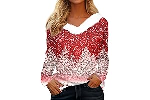 Chic Women's Christmas Sweatshirt: Comfort Meets Festive Cheer