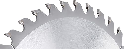 Miniatura 2 de Hoja de sierra circular de corte de madera de uso general con punta de carburo de 40 dientes de 9 pulgadas con eje de 58 pulgadas (paquete de 2)