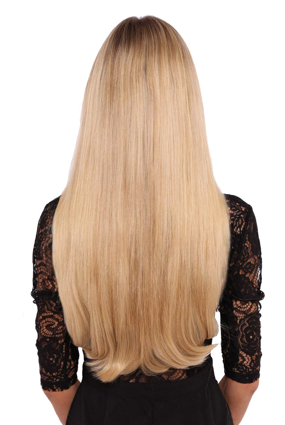 Super Thick 22" 5 Piece Straight Clip In Hair Extensions