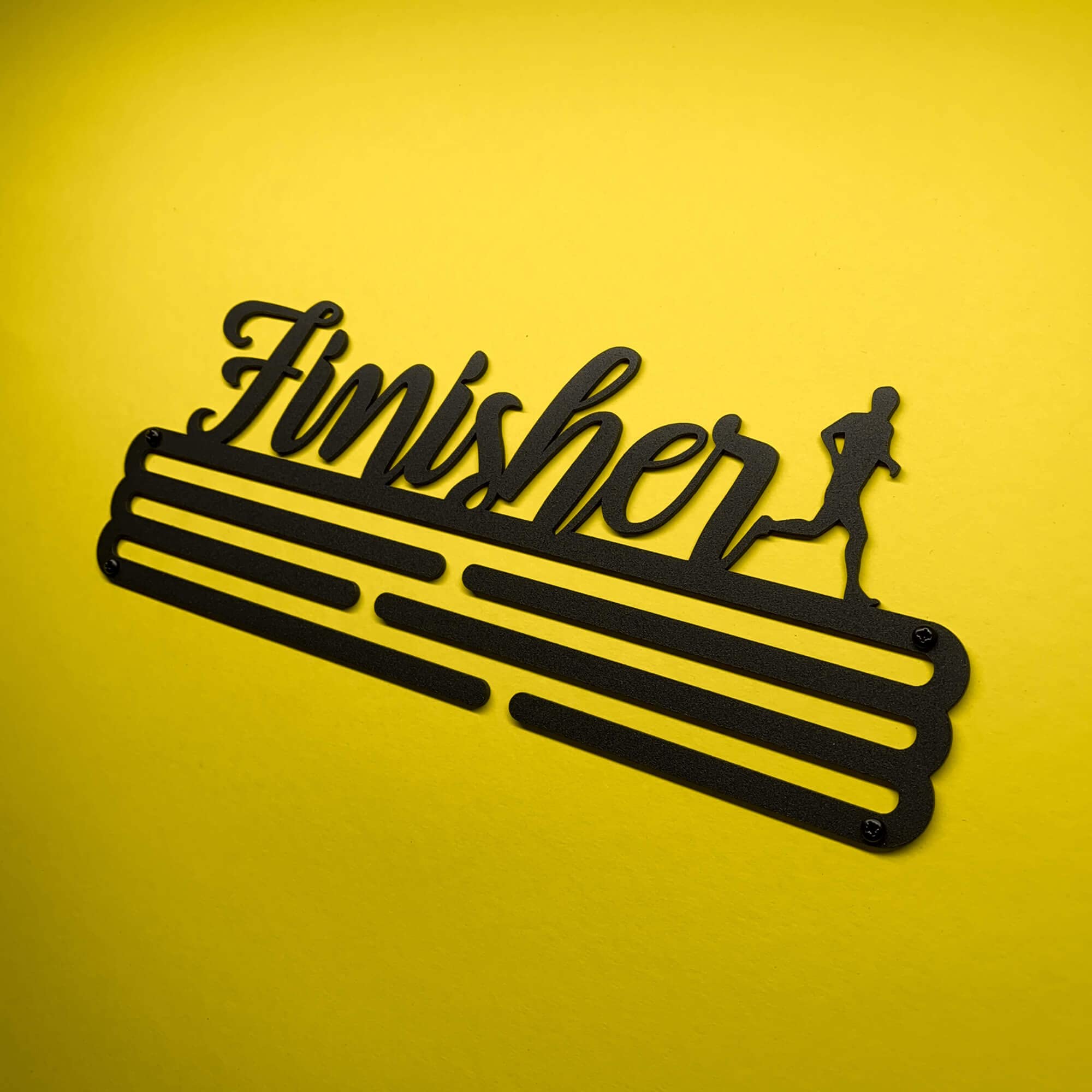 Finisher Sports Medal Hanger Display | Soporte de acero | Marco de montaje en pared