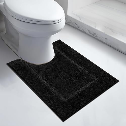 Miniatura 51 de Alfombras de baño de 24 x 60 pulgadas, antideslizantes, extrasuaves, absorbentes, lavables a máquina, de secado rápido, para suelo de baño, ducha,