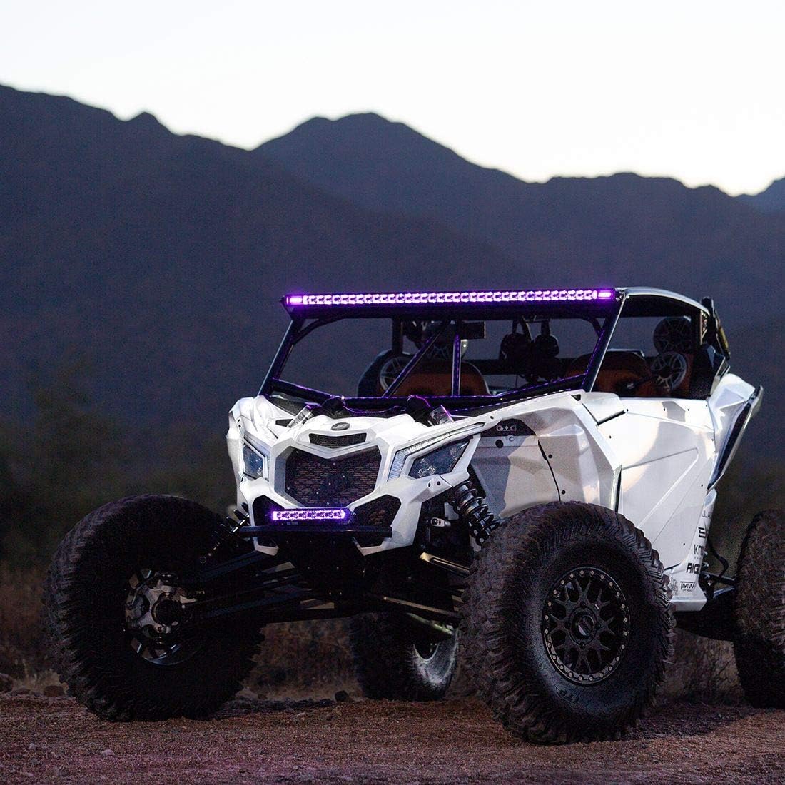 Rigid Radiance Plus SR-Series LED Light, 8 Option RGBW Backlight, (30), Black