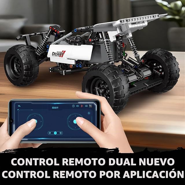 Foto 5 de 7 de Mould King 18001 Mando a distancia App Controlado Bloques de Construcción Modelo con 3 Motores