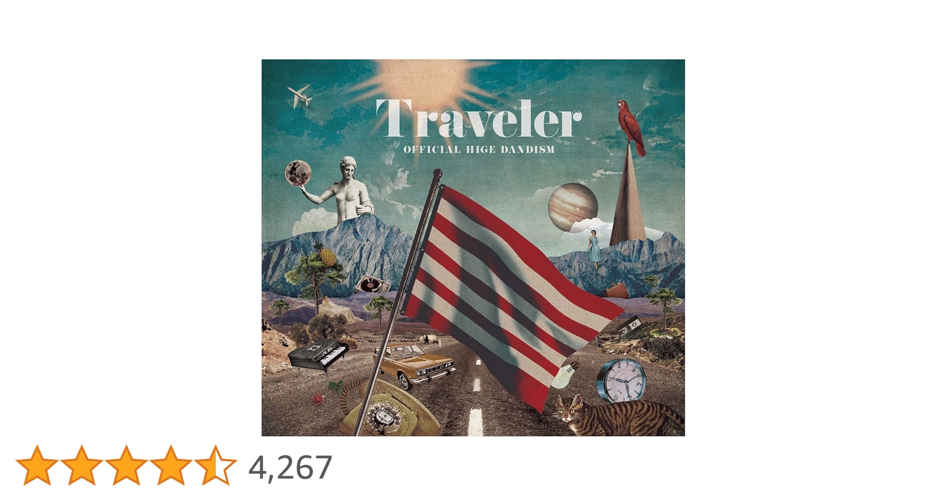 髭男Traveler HELLO Editorial 武道館CD 初回限定盤 髭男Traveler HELLO Editorial 武道館CD 初回限定盤 Official髭