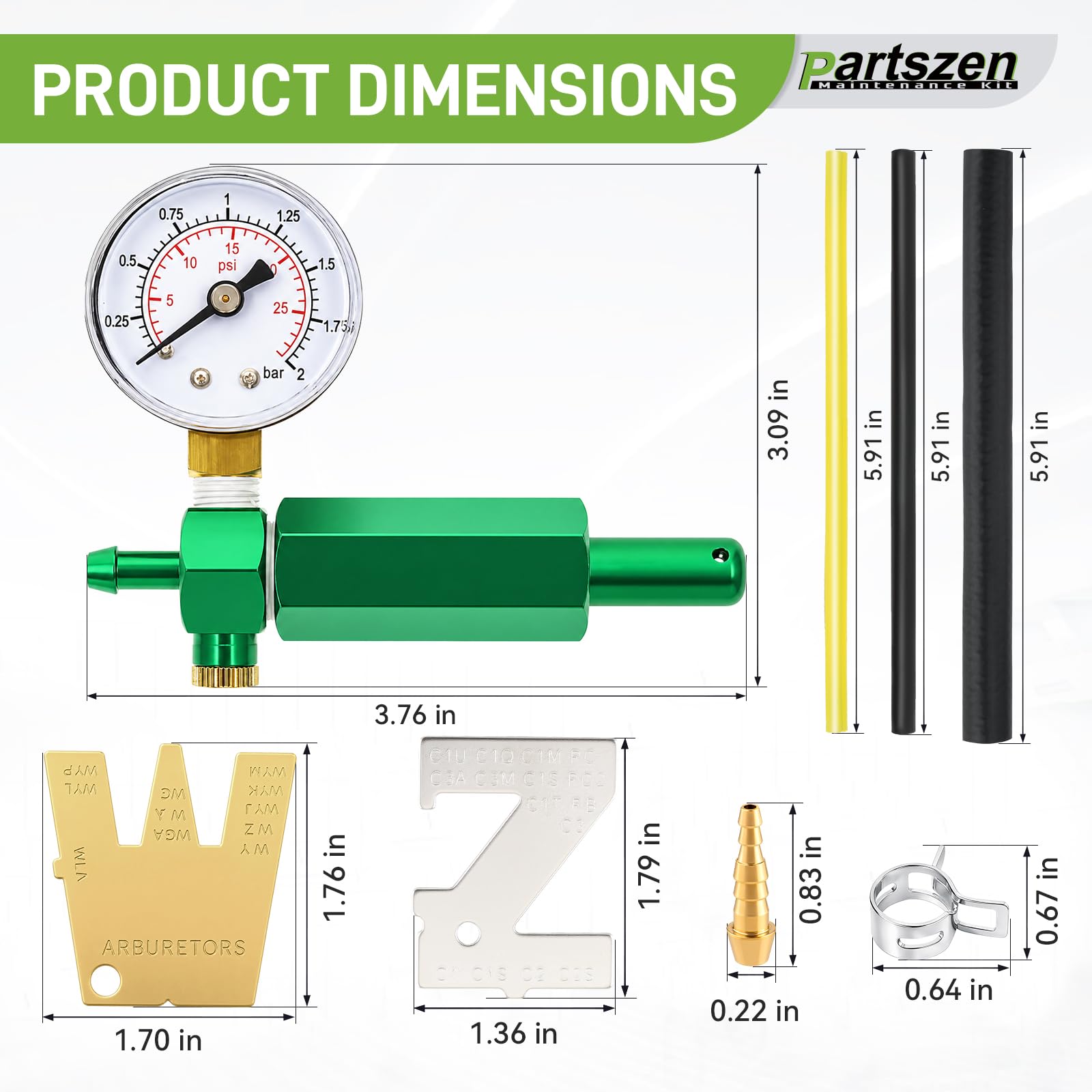 Amazon.com: partszen Carburetor Leak Detector for W-albro 57-21-1