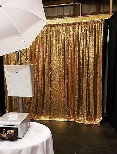 Miniatura 9 de Eternal Beauty Telón de fondo de lentejuelas de 10 x 10 pulgadas, cortina de fondo de fotos con purpurina para decoración de bodas, cumpleaños, baby