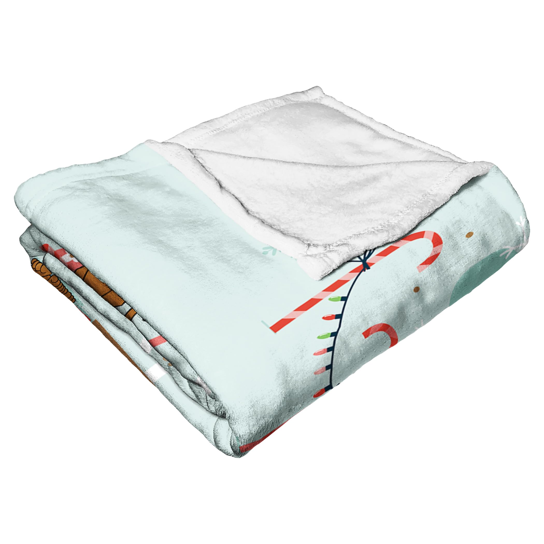 Northwest Scooby Doo - Coperta in seta al tatto, 127 x 152,4 cm, motivo: Get Your Jingle On