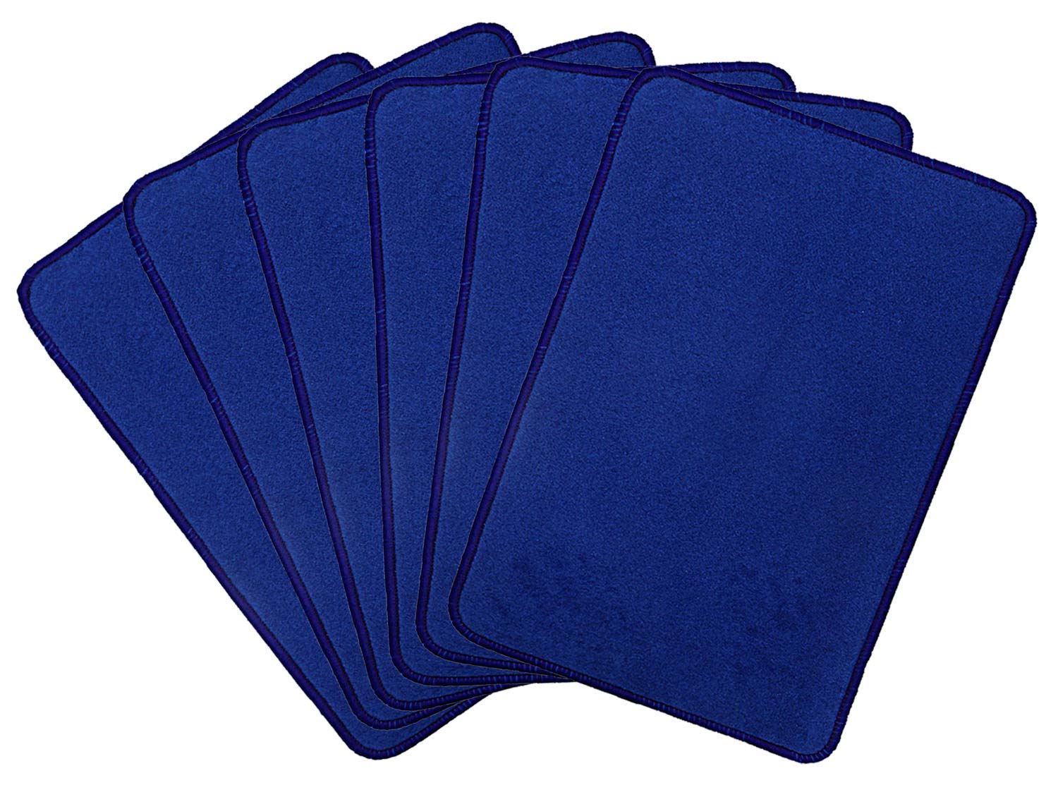 6 Pack Cotton Door Mats - Durable & Water Resistant -9