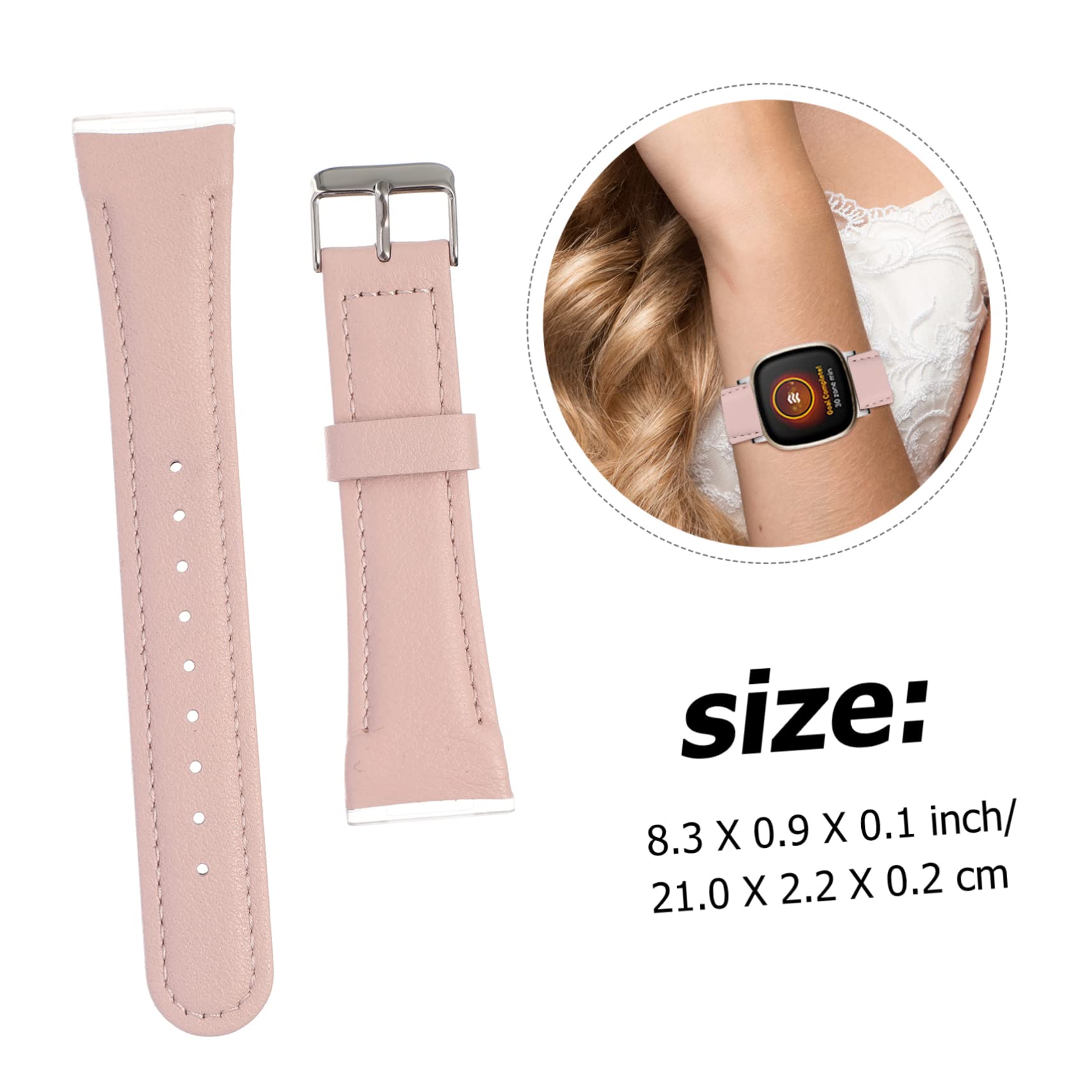 PACKOVE 3pcs Watch Band Replacement for Flexible and Comfortable Wrist Strap Easy to Install Sturdy Clasp for Daily Style and Special Occasions
