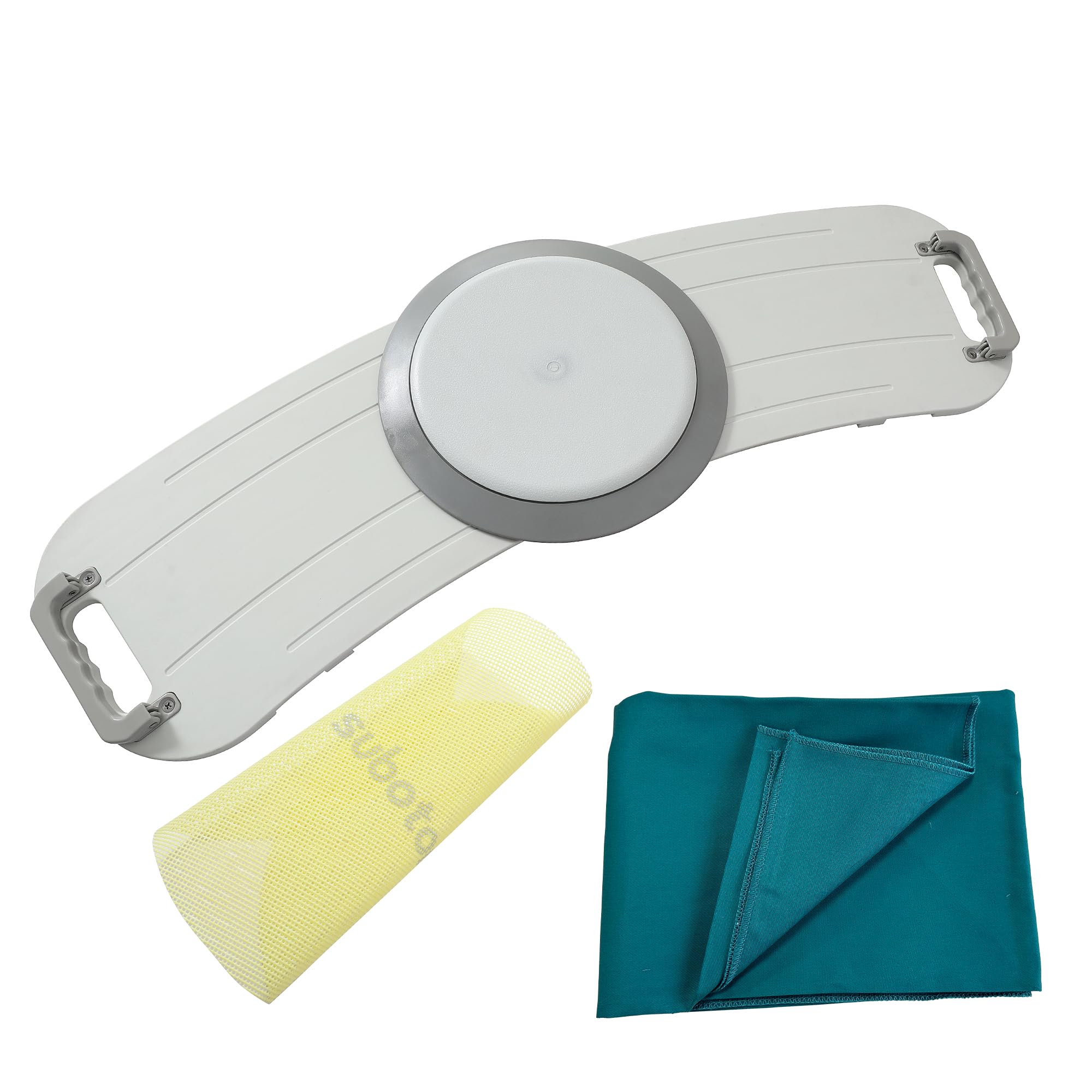 Photo 1 of suboton Rotating Transfer Board with Turntable & Handles - White