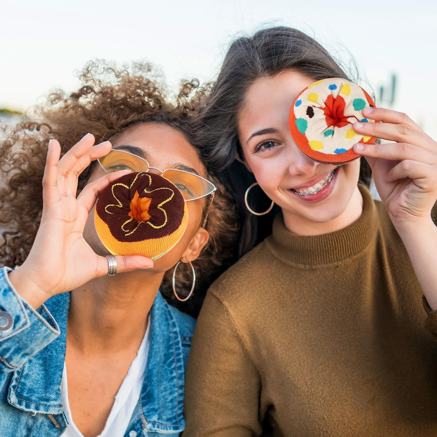 Funny Donut Burger Food Socks Box, Crazy Socks for Women Teen Girls, Birthday Christmas Stocking Stuffers Gag Gifts - Image 7