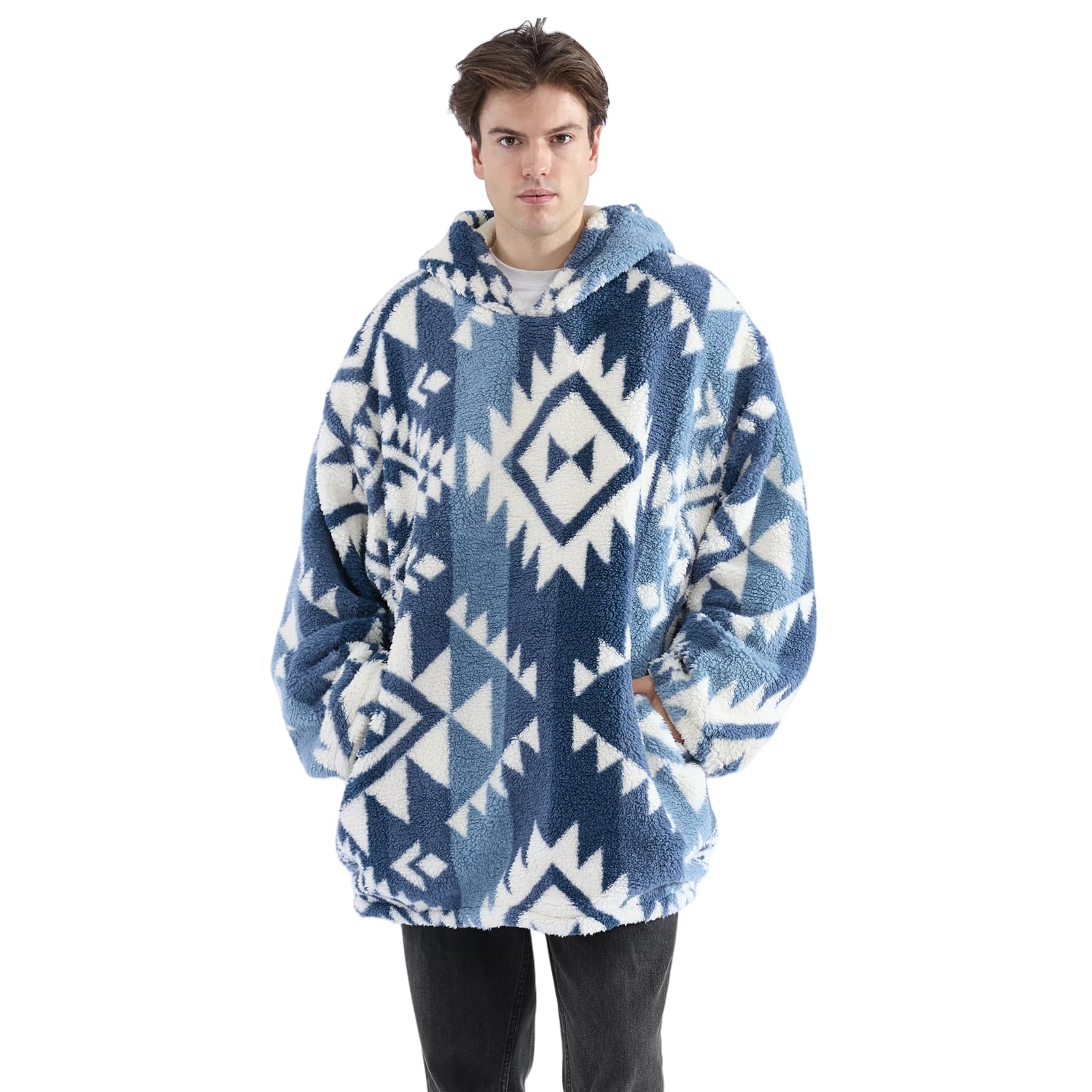 Amazon.com: Coleman Oversize Wearable Blanket Hoodie, Sherpa Lined