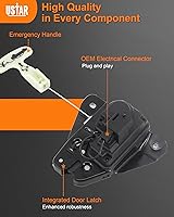 Vista 4 de USTAR Actuador de pestillo de maletero 931-714 para Chrysler 300 2005-2018 Dodge Charger 2008-2018 Dodge Challenger 2005-2018 Dodge Dart 2008-14