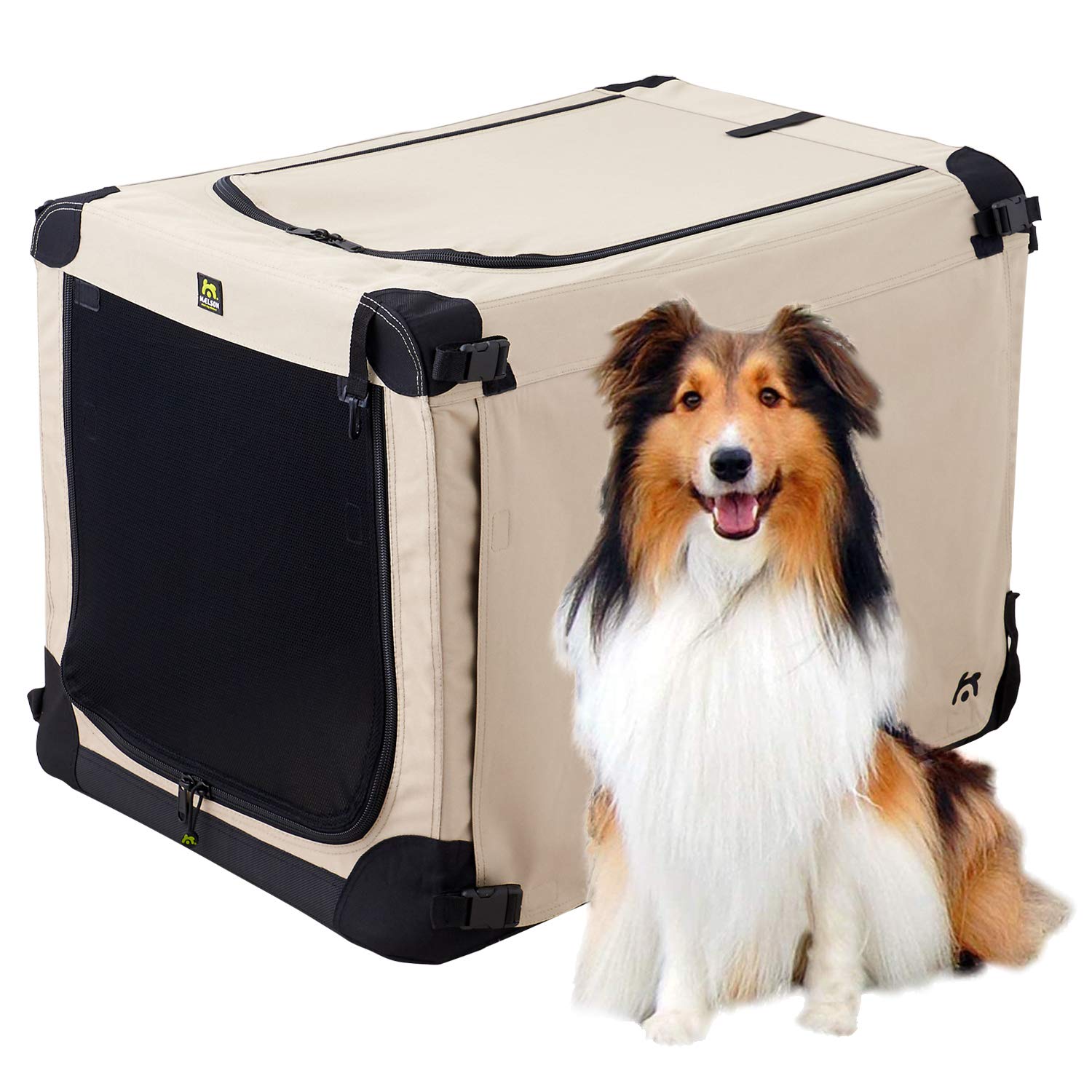 MaelsonSoft Kennel, 72 cm, Tan