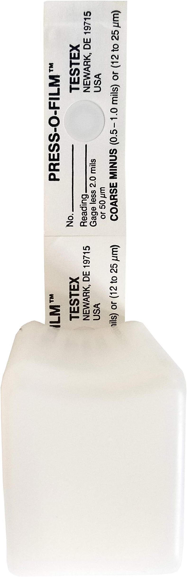 Press-O-Film Coarse Minus Grade (0.5-1.0 mils / 12-25 microns) Replica Tape, Roll
