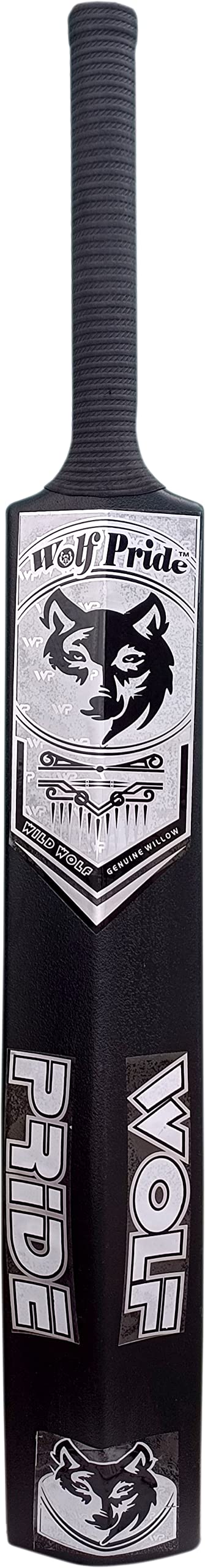 WOLF PRIDE Wild White & Black Black Hard Plastic Cricket Bat (for Kids) Size 5N (B0C3B2DZHL) Amazon Price History, Amazon Price Tracker