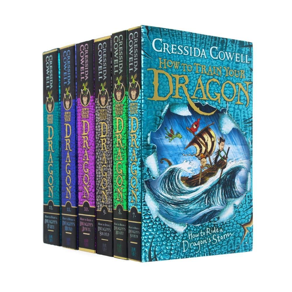 美品How to Train Your Dragon 12 books set How to Train Your Dragon - 12 Paperback Book Set by Cressida
