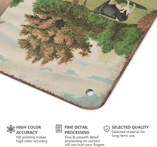 Miniatura 60 de Letreros creativos de lata con definición de agente inmobiliario, divertido letrero de metal retro para decoración de pared para el hogar, jardín