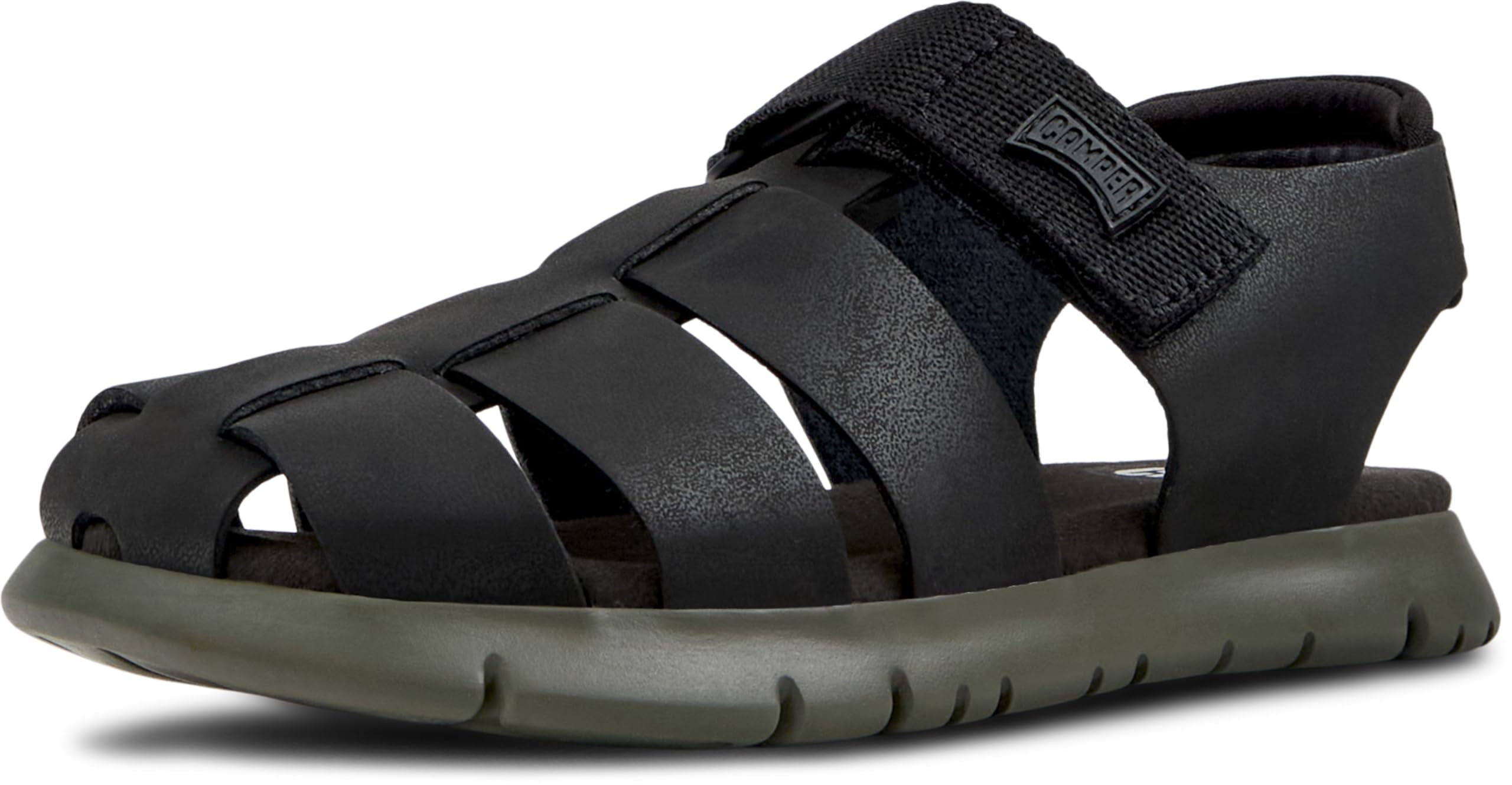 Camper Oruga K800242 T-Strap Sandal, Black 028, 13 UK