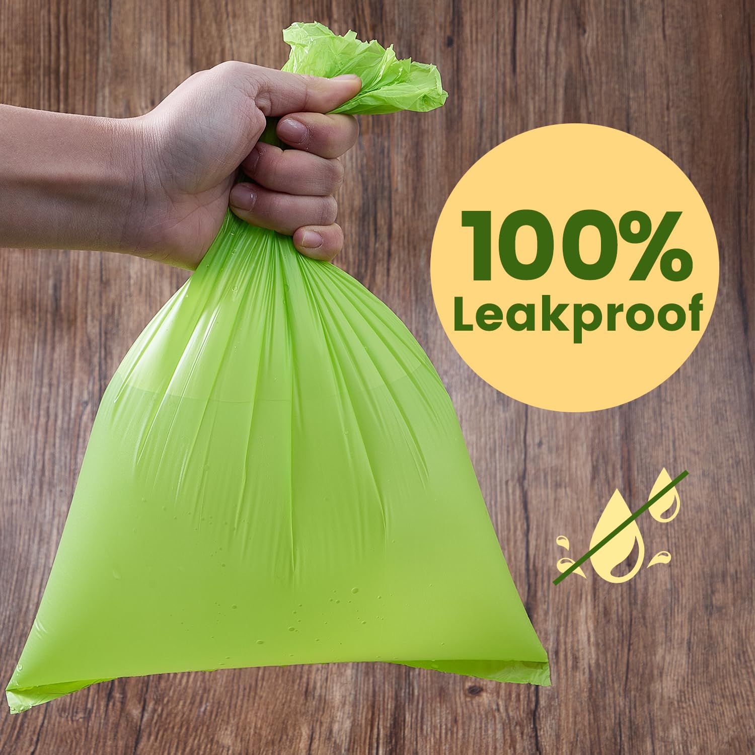 Bolsas para excrementos de perro con fragancia de lavanda, 13 x 9 pulgadas, 540 bolsas (PB101)