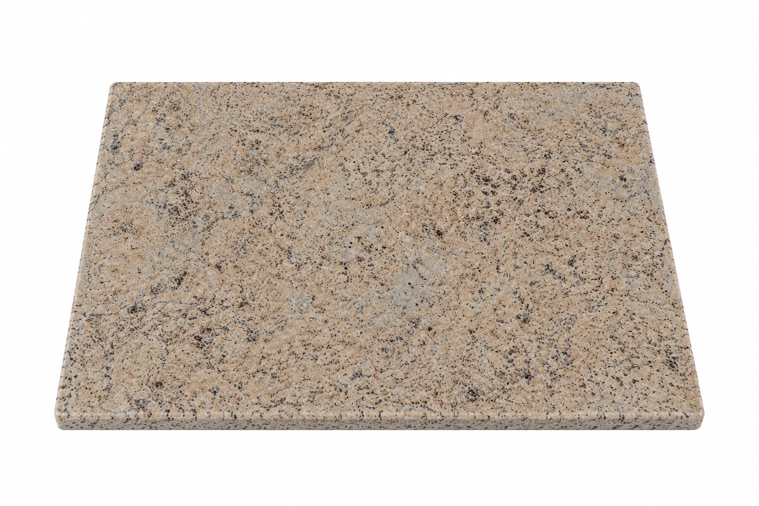 Granit Schneidebrett 40x30 cm – Massives Naturstein Brett | Steakbrett & Käseplatte | Servierplatte für Aperitif | Made in Italy – Kalu Creations (Yellow Multicolor)