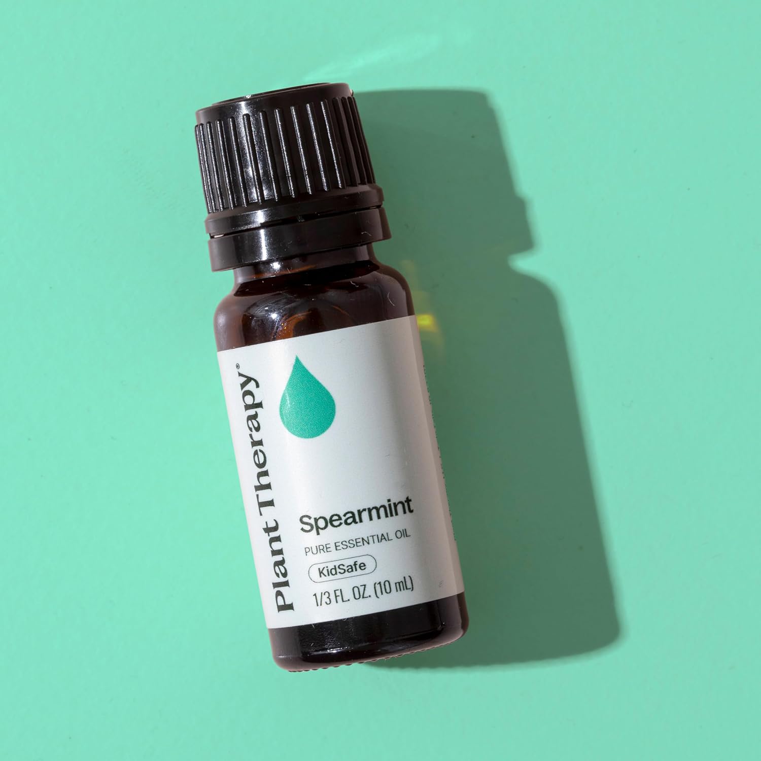 Plant Therapy Spearmint Essential Oil 10 mL (1/3 oz) 100% Pure, Undiluted, Digestive Health, Fresh Scent, Tension Relief