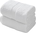 Aibaser Viscose de Bamboo et coton Serviettes de bain Ensemble de 6-27x54 1 cm Ultra Serviettes de douche grandes et très absorbantes pour salle de bain, Spa & Gymnase