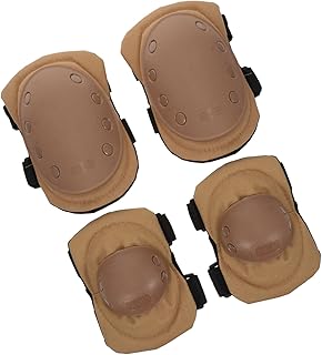Housoutil 4 Unidades De Quatro Peças De Joelheiras E Cotoveleiras Protetor De Joelho Para Chuva Equitação Joelheiras Para Joelheiras Protetor De Cotovelo Joelheiras Para Joelheiras