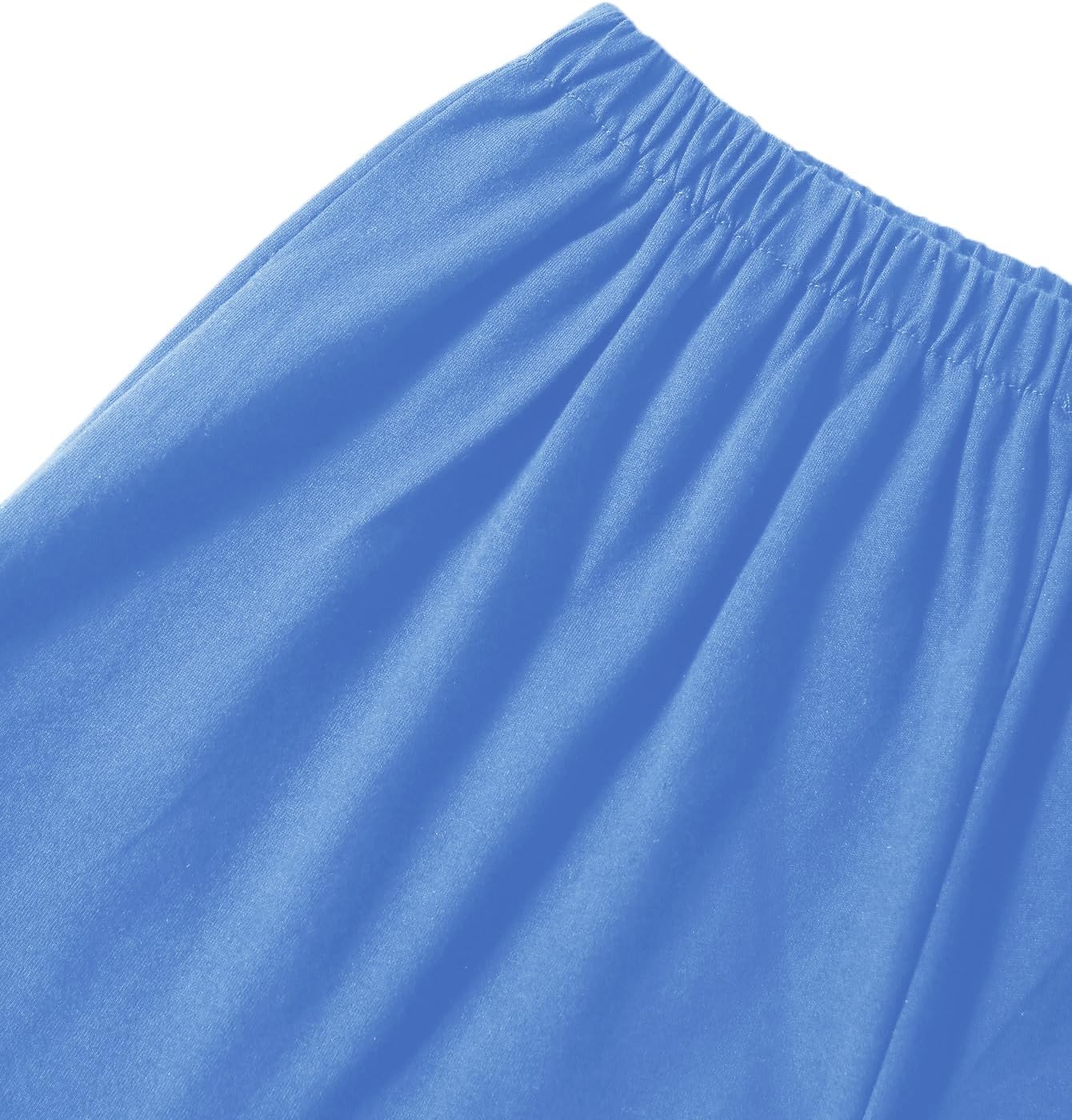 LYANER Women's Pajamas Set Heart Print Button Short Sleeve Shirt with Shorts Sleepwear PJs Set - Image 4