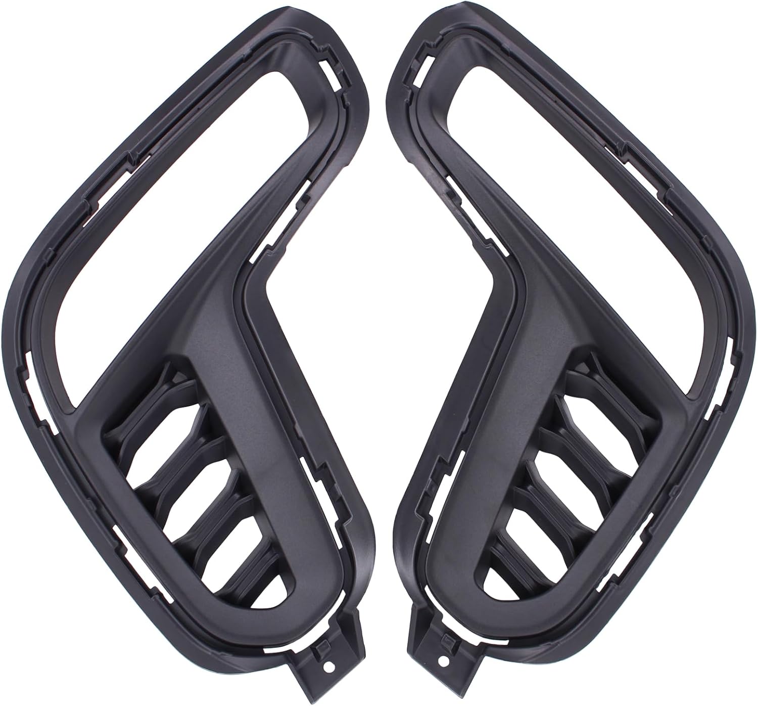 MOTOKU Front Driver and Passenger Side Fog Light Bezel Cover for Dodge Durango 2021-2024