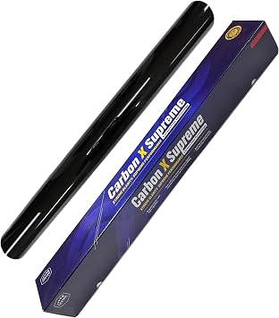 United 5% VLT Carbon X Supreme Ceramic Window Tint Film 36" x 25FT - 2Ply 2 Mil Car Window Tint, Up to 78% IR Rejection, 99% UV Block, High Clarity Film with Strong Adhesive