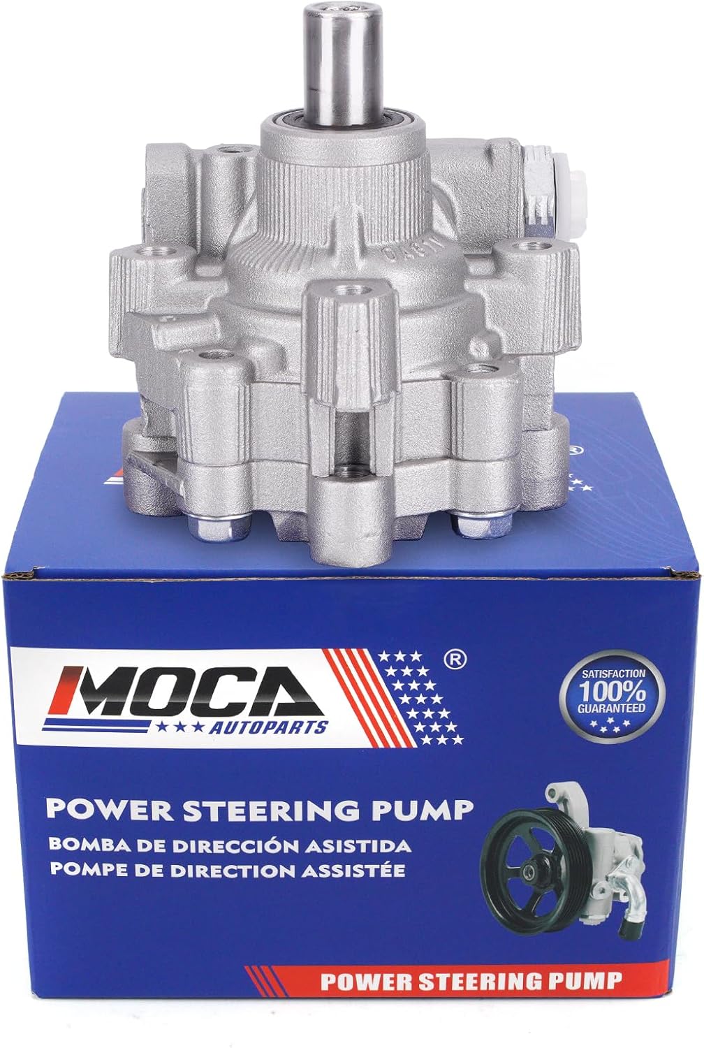 MOCA Power Steering Pump 20-3022 Compatible with 2010-2015 for Chevrolet Camaro 3.6L
