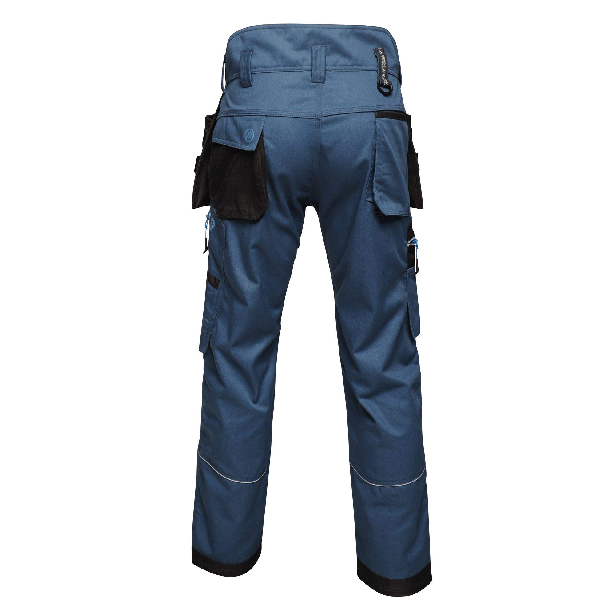 Regatta Pantaloni Da Lavoro Tactical Threads Execute Multi Tasca Con Rinforzi Trousers, Uomo, Iron, 38"