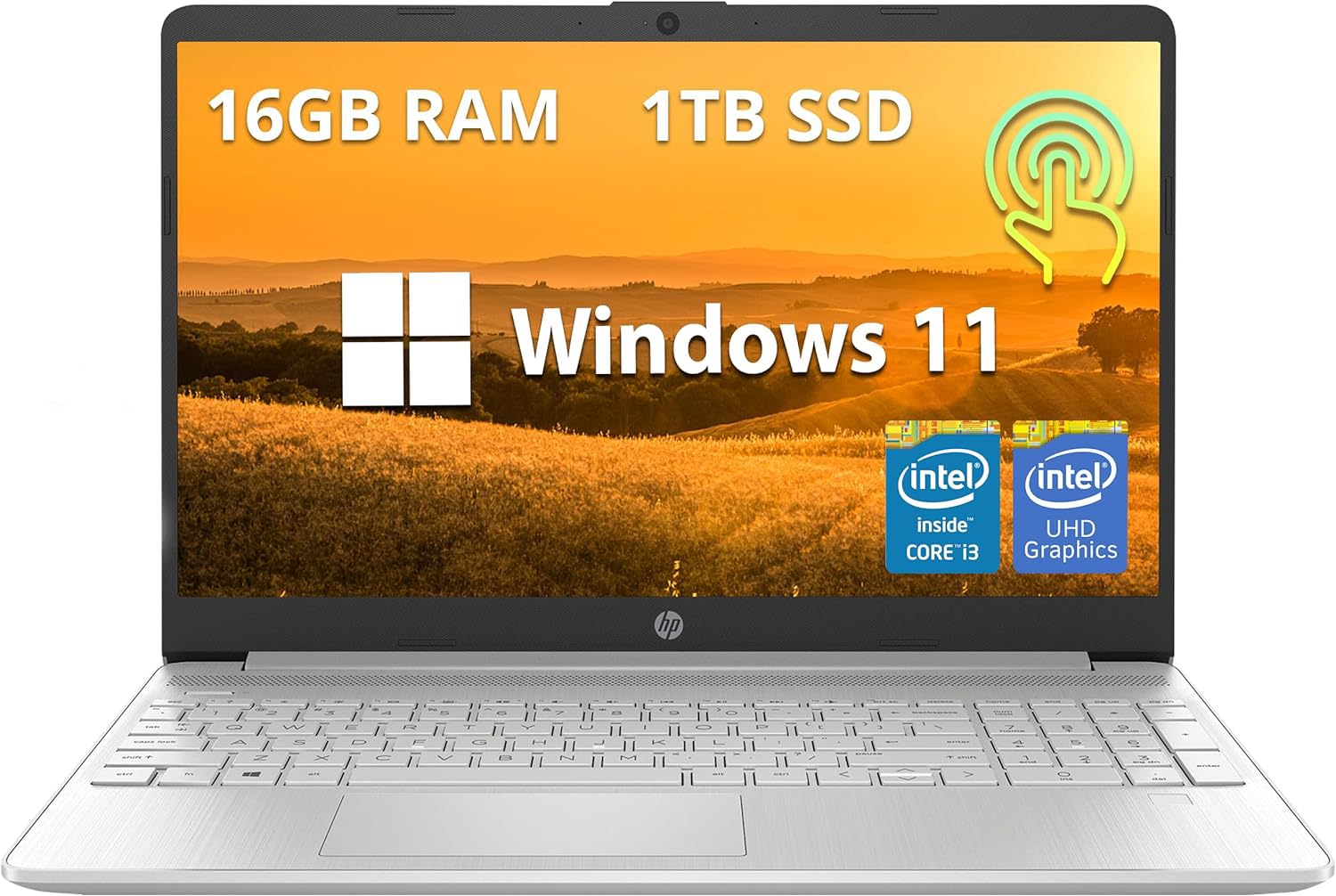 HP Essential 15 Laptop, 15.6