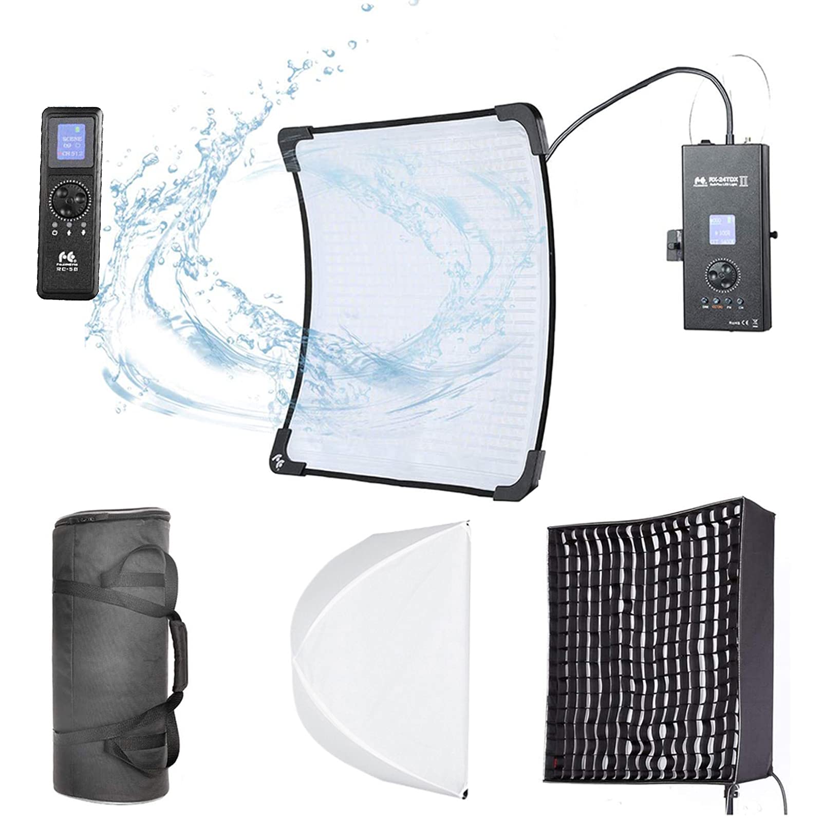 Falcon Eyes RX-24TDX II Flexible LED Video Panel Light 150W Bi 