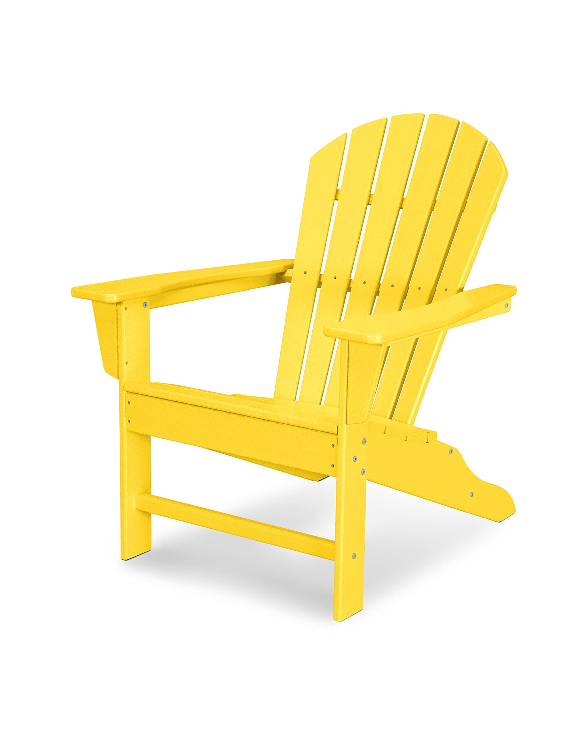 Polywood South Beach Adirondack Chair Lemon Yellow