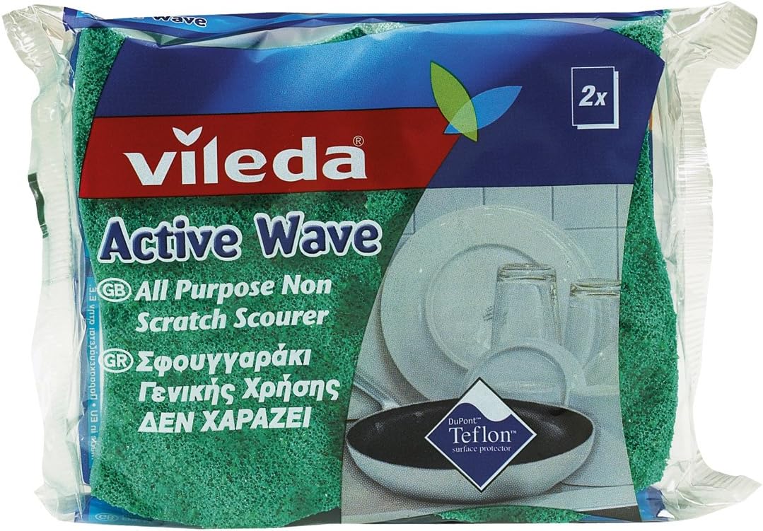 Vileda Schwammtücher 3er Pack - Super Saugfähige Putztücher