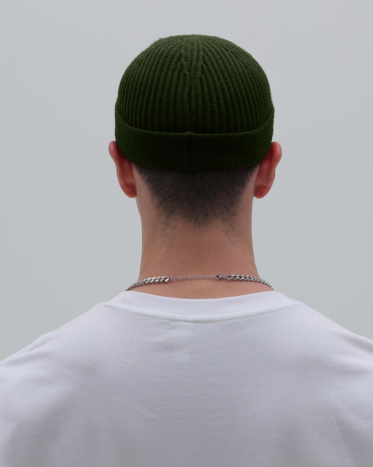 vidsel Thin Wool Fisherman Beanie for Men Women, Short Knit Cuff Trawler Watch Hats - Image 4