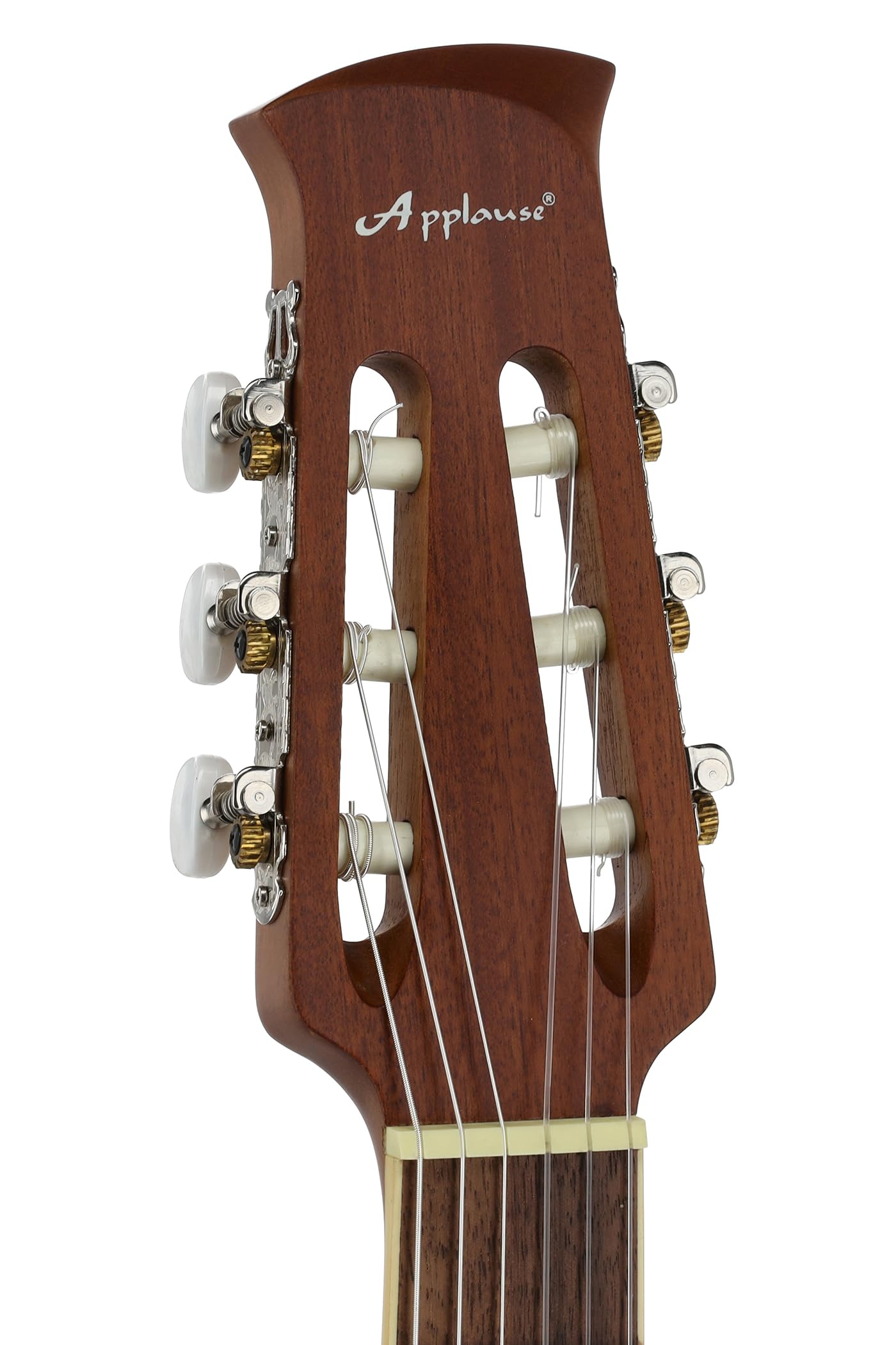 Applause Chitarra Classica Nylon Elettro-Acustica - Tradizionale AB24C Mid Cutaway Nylon - Corpo Roundback Lyrachord mid-depth - Preamp AP3TP - Tavola in Mogano - Natural Satin - AB24CM-4S