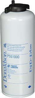 Donaldson P551000 Fuel Filter, 9.92" Water Separator Type, Spin-On Style, Composite Media Type