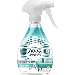 ファブリーズ W除菌+消臭スプレー 衣類・布製品用 香りが残らない 本体 370mL