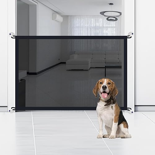 Lesypet Puerta interior para perros para escaleras, puerta para perros para puertas, puerta de mascotas para perros, puertas para perros para la